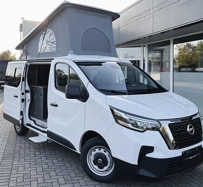 Nissan Primastar #CAMPER #MOVOVAN #SEASIDE#Aufstelldach